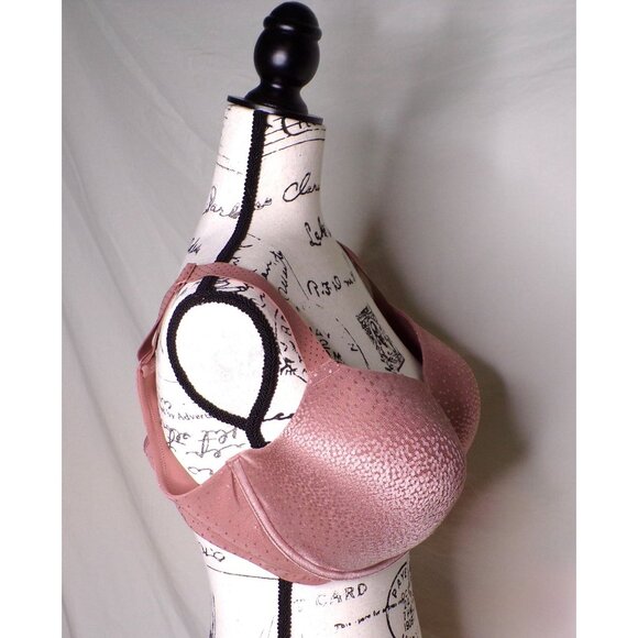 🆕WACOAL Back Appeal Underwire T-Shirt Bra 40DD Praline Brown #853303 - Picture 5 of 8